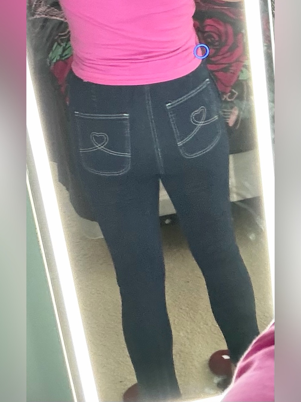Collectif denim jeans small S UK 10 skinny jean